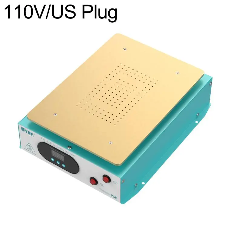 UYUE 968 15-inch LCD Screen Separator Machine Built-in Vacuum Pump, Plug