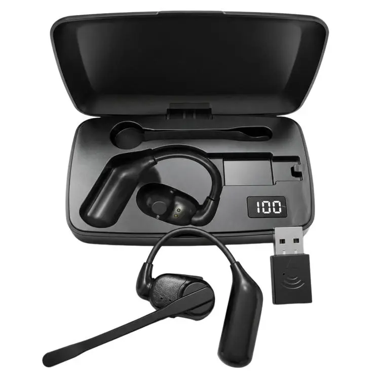 V2 Ear-Hook Rotatable Bluetooth Earphone HD Noise Reduction Rainproof Earphone