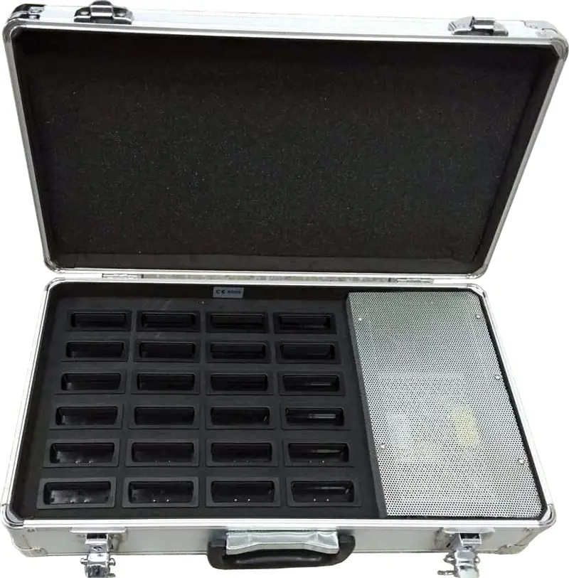 Valise de chargement audiophones "Easyvoice NG" x 24 unités