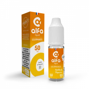 Vanilla & Popcorn Alfaliquid 10ml