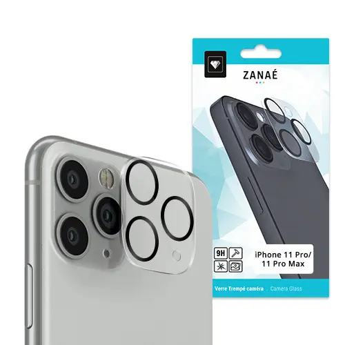 Verre trempé caméra Bloc pour iPhone 11 Pro / 11 Pro Max