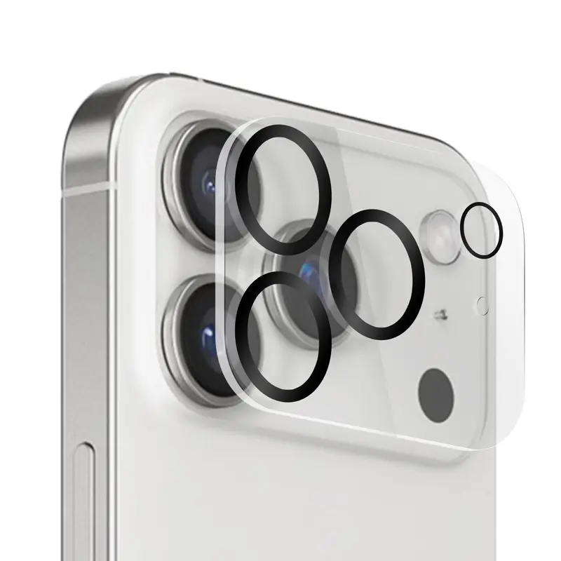Verre trempé caméra Bloc pour iPhone 17 Pro Max