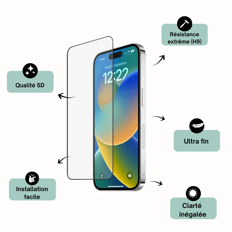 Verre Trempé pour Asus Rog Phone 5