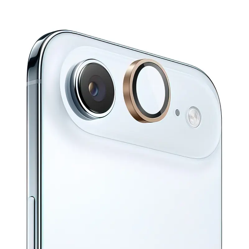 Verres Caméra Métalliques Or pour iPhone Air