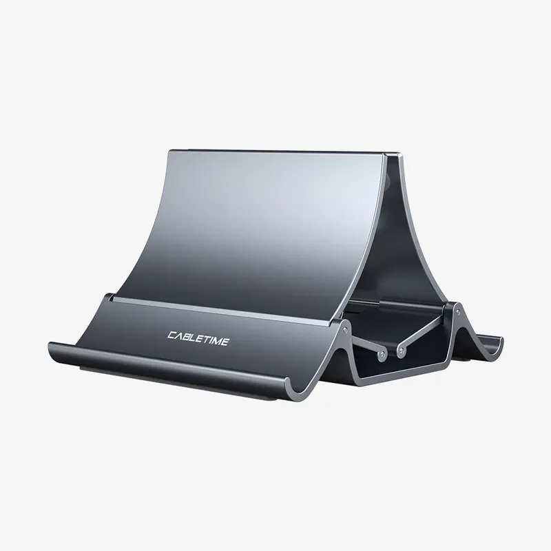 Vertical Adjustable Laptop Stand Gravity Holder For Macbooks Surface iPad Tablet Stand