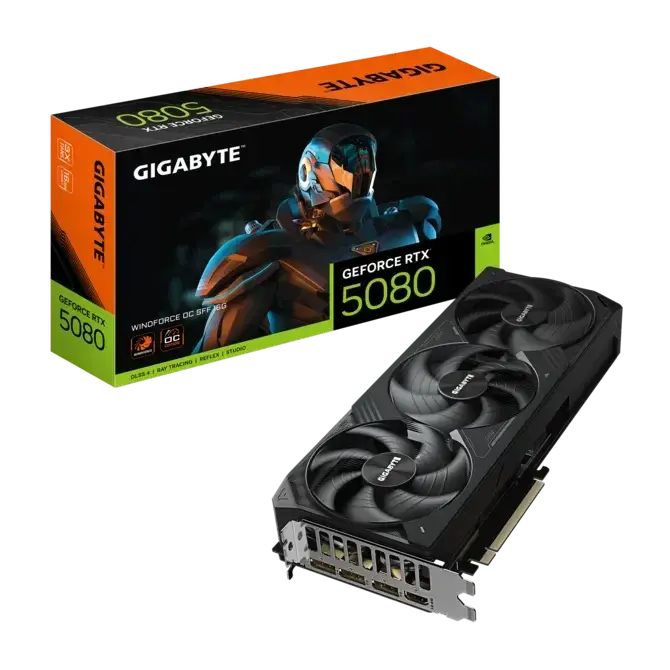 VGA GIGABYTE GEFORCE 5080 WINDFORCE OC SFF 16GB 1.0