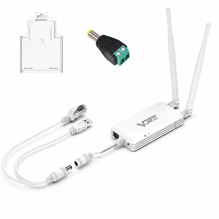 VONETS VAP11S-232 External Antenna Industrial Serial To WiFi Ethernet Converter 2.4G 300Mbps Wireless Bridge Router