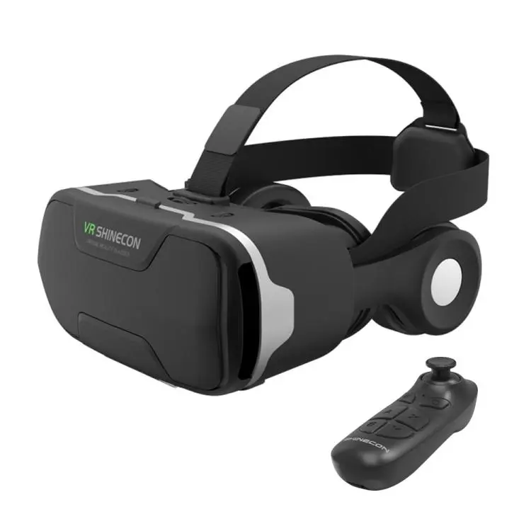 VR SHINECON G02ED Earphone Edition VR Glasses for 4.7-6 inch Phone, Model