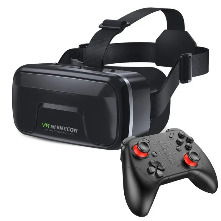 VR SHINECON G04DA Lndependent Lens Adjustment VR Glasses for 5.5-7.2 inch Phone, Model