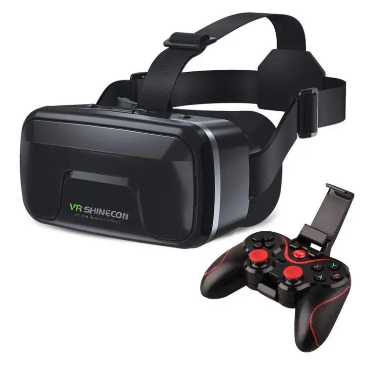 VR SHINECON G04DA Lndependent Lens Adjustment VR Glasses for 5.5-7.2 inch Phone, Model