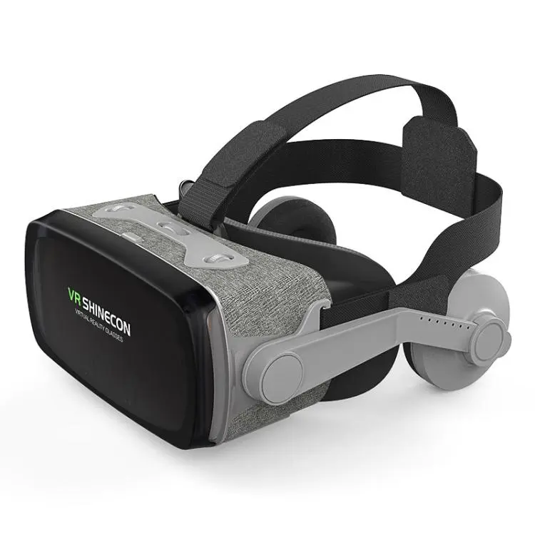 VR SHINECON G07E Earphone Edition VR Glasses for 4.7-6.1 inch Phone, Model