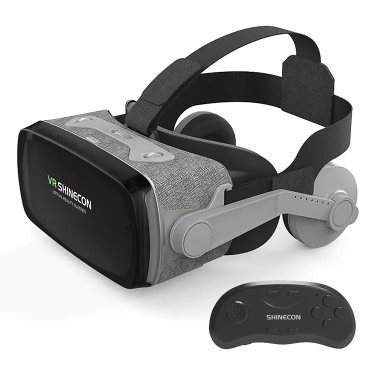 VR SHINECON G07E Earphone Edition VR Glasses for 4.7-6.1 inch Phone, Model