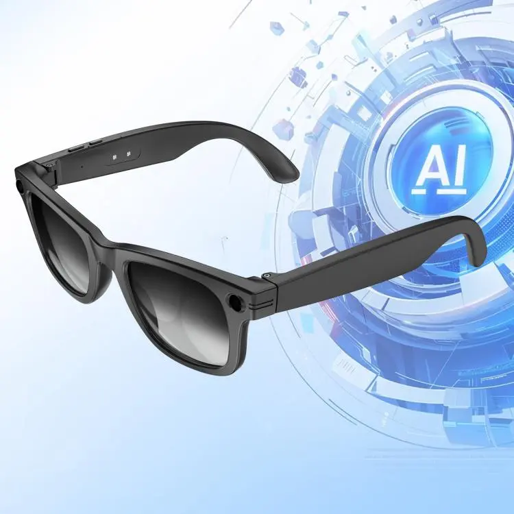 W610T Smart AI Glasses with 8MP HD Camera, BT Call, Video Recording, WiFi Transmission, Al Smart Voice Assistant, Type