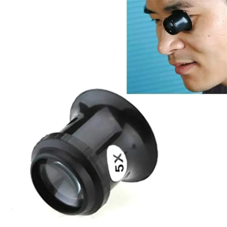 Watch Repair Tool Eyepiece Repair Watch Eye Mask Magnifier, Color