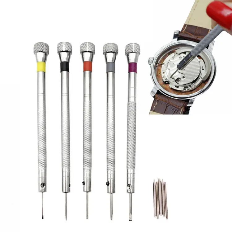 Watch Repair Tools Glasses Computer Screwdrivers, Style