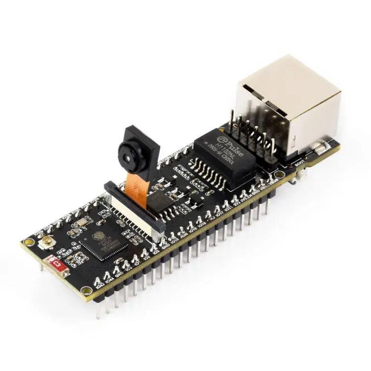WAVESHARE ESP32-S3 ETH Development Board, 10/100Mbps RJ45 Ethernet Port, Wi-Fi & Bluetooth Support, 240MHz Dual Core Processor, Spec
