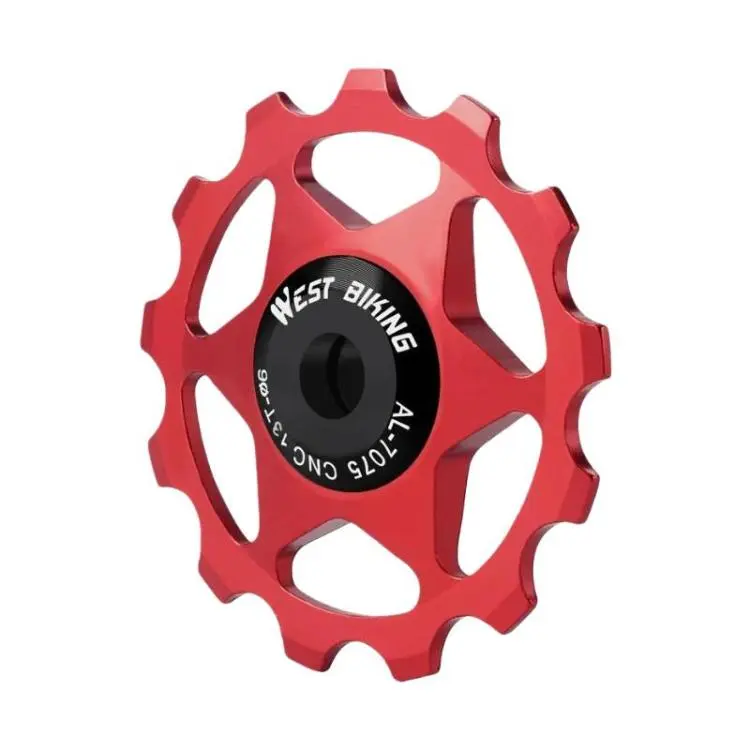 WEST BIKING YP0719490 Bike Jockey Wheel With Metal Bearings Road Bike Rear Derailleur Jockey Wheel, Spec