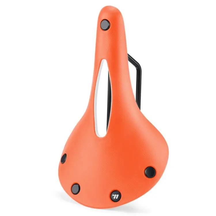 WEST BIKING YP0801257 Hollow Out Bicycle Saddle Cycling Gear(Orange)