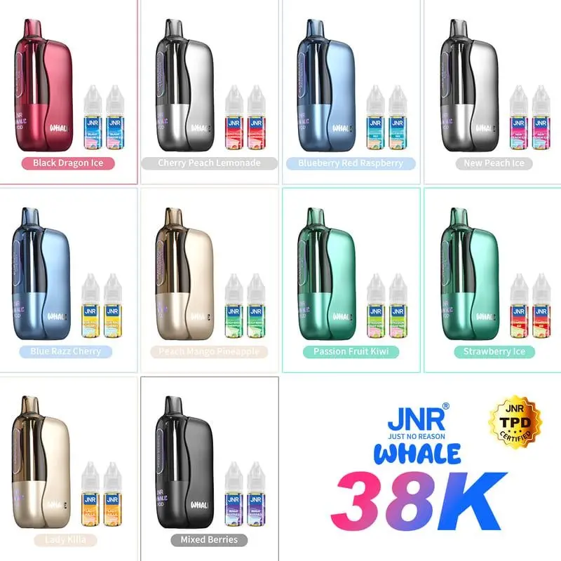Whale 38K JNR - Puff Rechargeable 38000 Bouffées Double Mesh