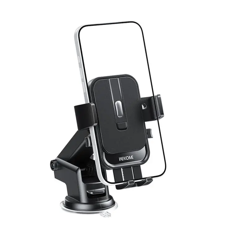 WK WA-S65 K-Captain Strix Suction Cup Mechanical Car Holder(Black)