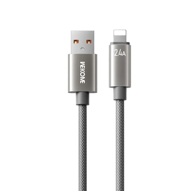 WK WDC-63i 12W USB to 8 Pin Fast Charging Data Cable, Length