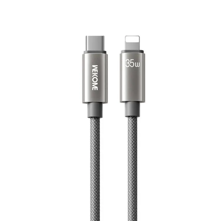 WK WDC-65 PD35W Type-C to 8 Pin Fast Charging Data Cable, Length
