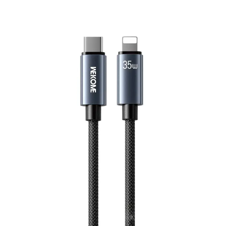 WK WDC-65 PD35W Type-C to 8 Pin Fast Charging Data Cable, Length