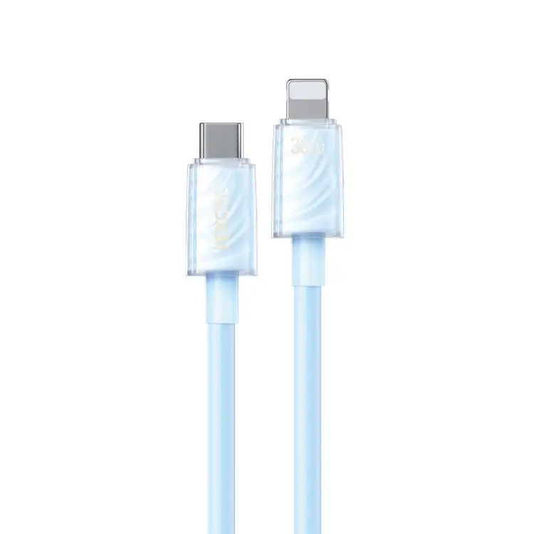 WK WDC-73 PD30W Type-C to 8 Pin Fast Charging Data Cable, Length