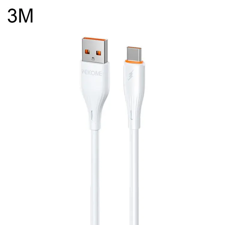 WK WDC-C34a Swift 66W USB-A to Type-C Ultra-Fast Charging Data Cable, Length