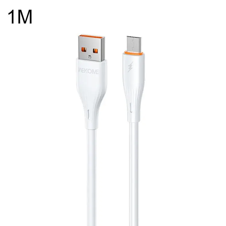 WK WDC-C34m Swift 12W USB-A to Micro USB Ultra-Fast Charging Data Cable, Length