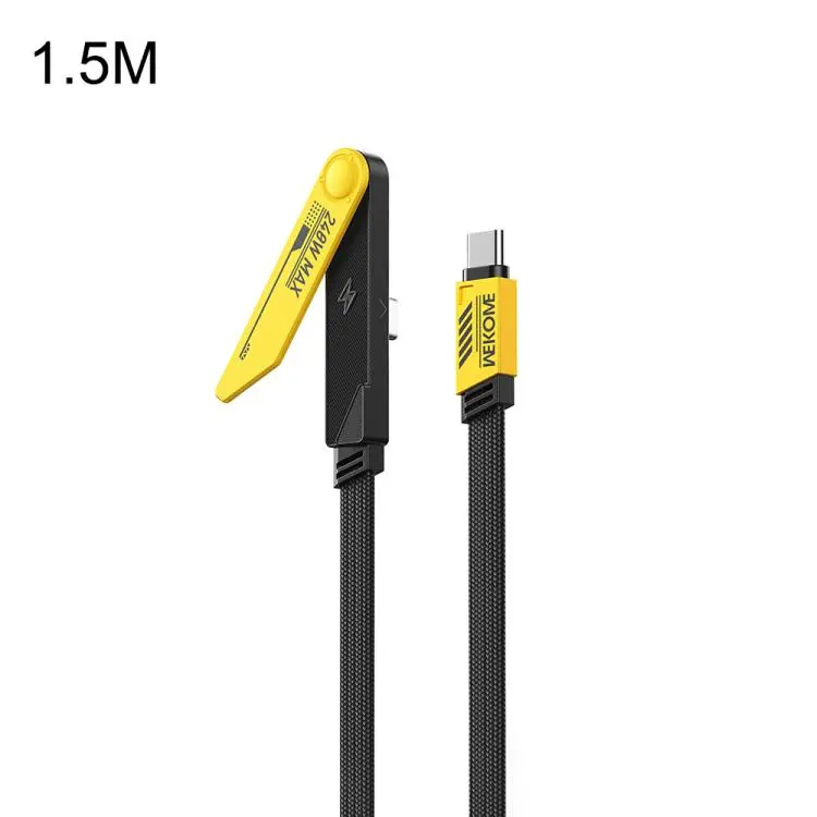 WK WDC-C37 Linton 240W Type-C to Type-C Charging Data Cable with Holder, Length