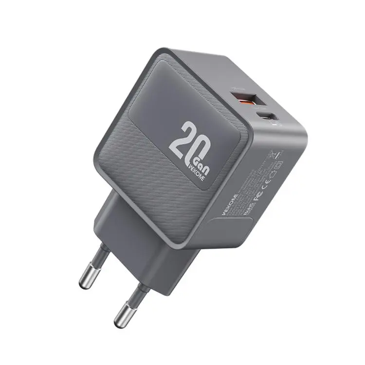 WK WP-U104 Swift 20W USB-C / Type-C, USB-A Charger, Plug