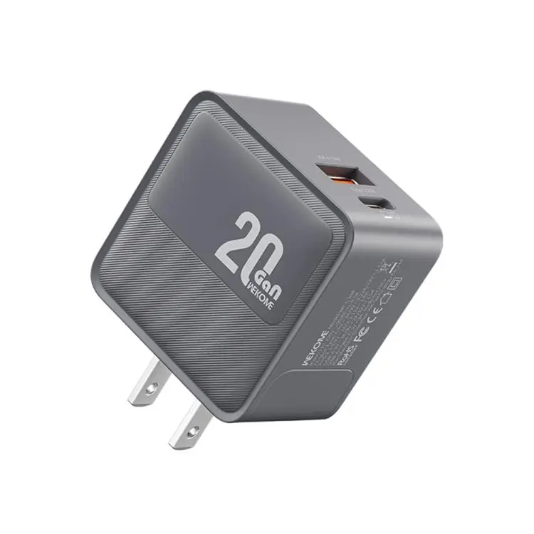 WK WP-U104 Swift 20W USB-C / Type-C, USB-A Charger, Plug