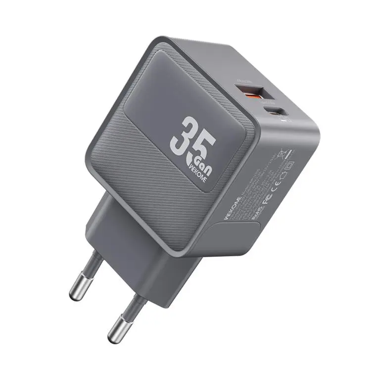 WK WP-U105 Swift 35W USB-C / Type-C, USB-A Charger, Plug