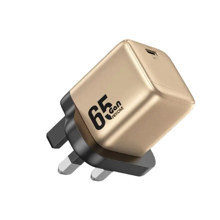 WK WU-09 Cinsuy ??65W Type-C Single Port GaN Charger, Plug Type