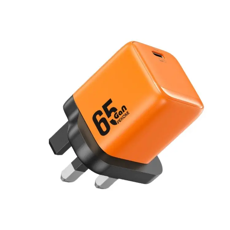 WK WU-09 Cinsuy ??65W Type-C Single Port GaN Charger, Plug Type