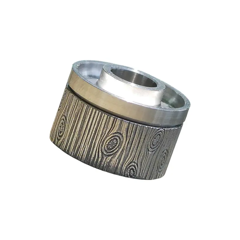 WOOD titanium cap engraved for Antiquity V2 #ANTV2 56