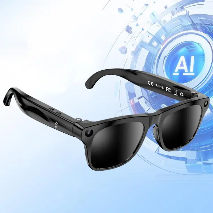 XK ONE Smart AI Glasses with 1MP HD Camera, BT Call, AI Voice Assistant, AI Translation, Type