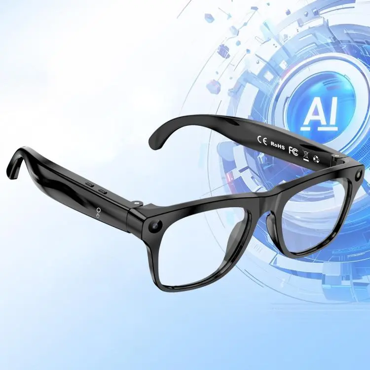 XK ONE Smart AI Glasses with 1MP HD Camera, BT Call, AI Voice Assistant, AI Translation, Type