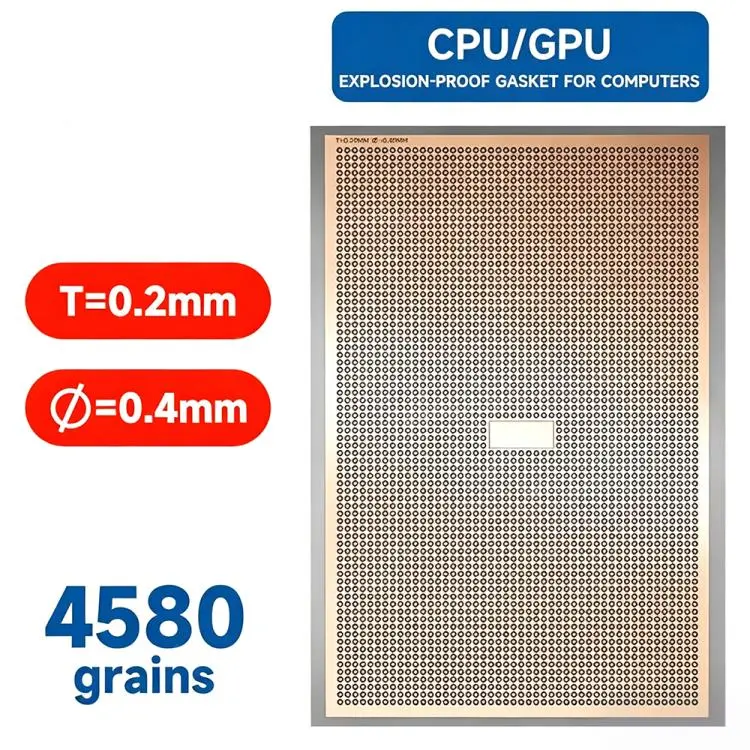XZZ CPU / GPU Computer-Specific Spot Welding Pads, Style