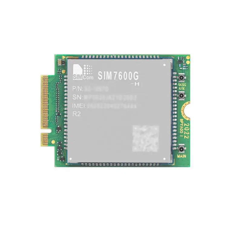Yahboom SIM7600G-H-M2 Global Band 4G LTE Cat4 Cellular Module Module Only