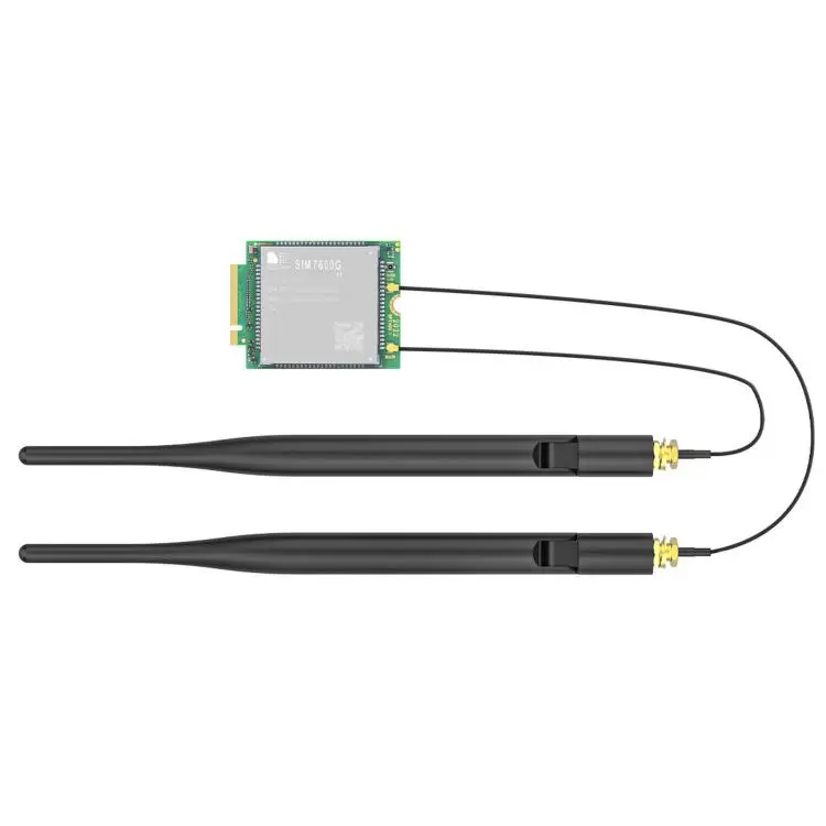 Yahboom SIM7600G-H-M2 Global Band 4G LTE Cat4 Cellular Module with Dual Antennas