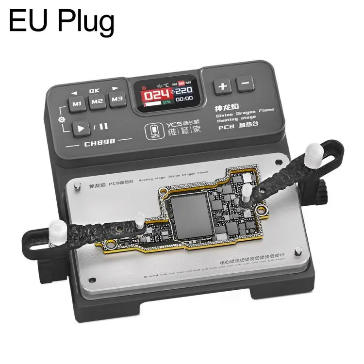 YCS Divine Dragon Flame CH898 Motherboard Layer Separation Heating Stage, Plug