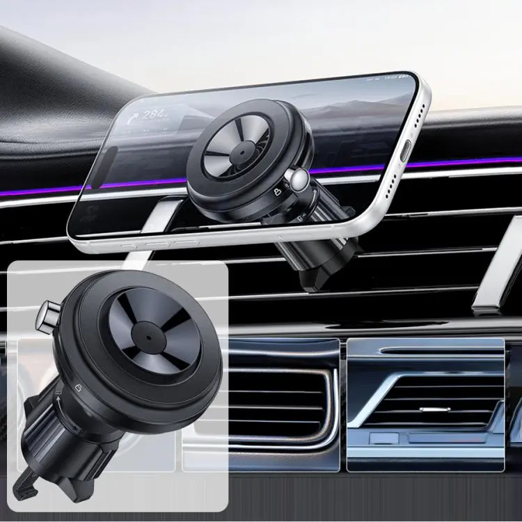 Yesido C258 Car Air Vent Magnetic Phone Holder (Black)