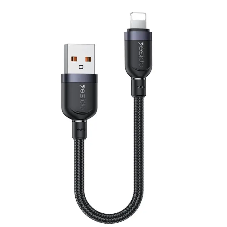 Yesido CA131L 12W 2.4A USB to 8 Pin Charging Data Cable, Length