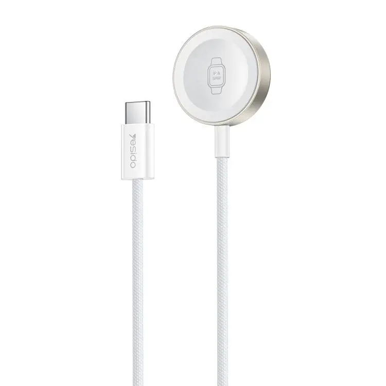Yesido DS42 Dual-Mode Magnetic Wireless Watch Charger(White)