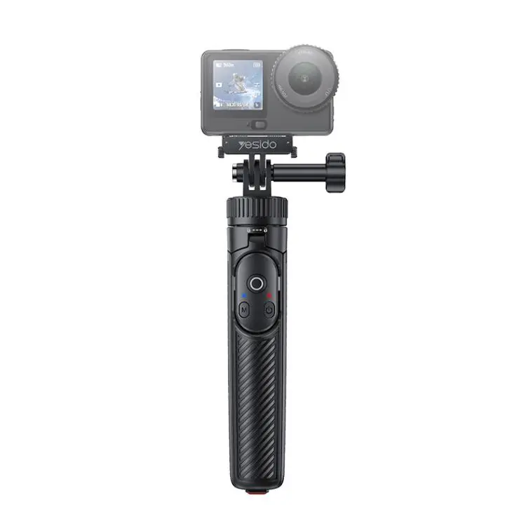 Yesido SF37 Portable 2 in 1 Magnetic Quick Release Selfie Stick DJ(Black)