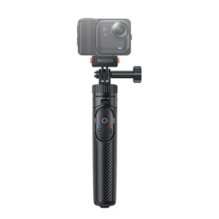 Yesido SF38 Portable 2 in 1 Magnetic Quick-Release Selfie Stick NI(Black)