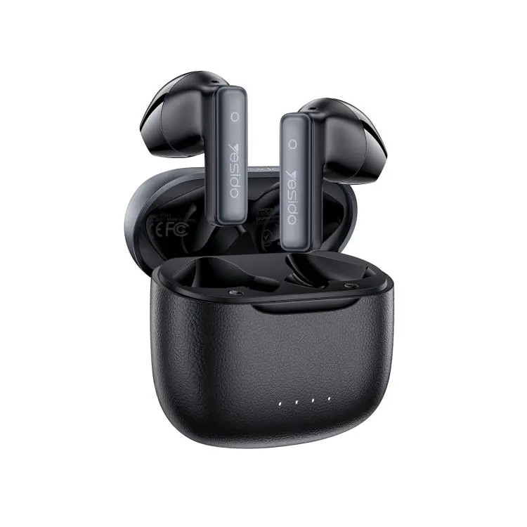 Yesido TWS44 Dual-mic ENC Noise Reduction Wireless Bluetooth Earphone(Black)