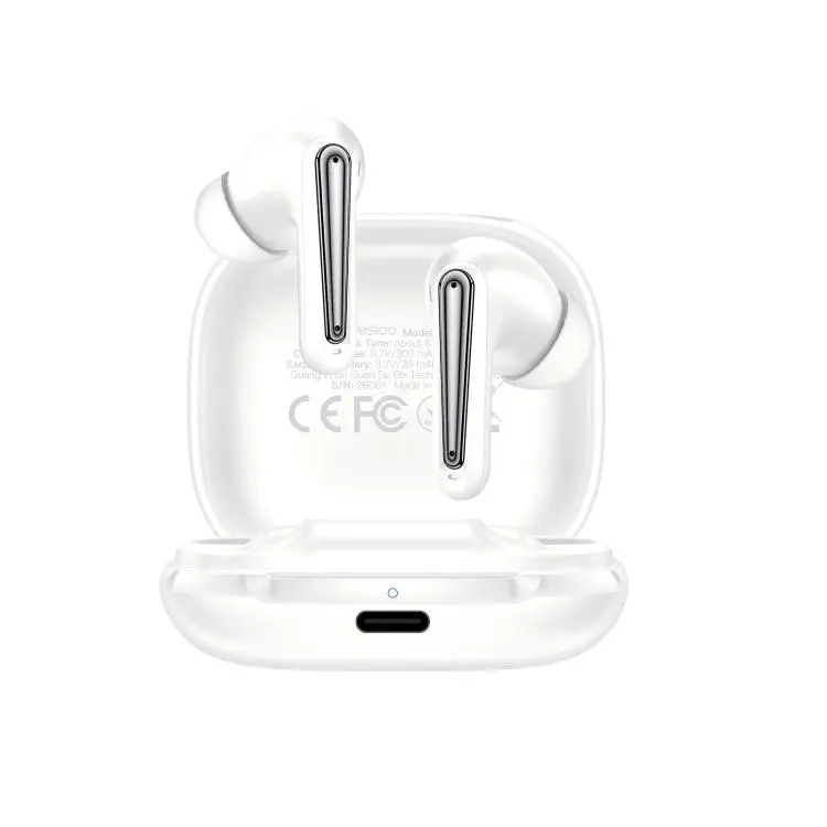 Yesido TWS45 ANC+ENC Dual Noise Reduction Bluetooth Earphone(White)